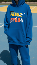 Moletom oversized azul Lapa