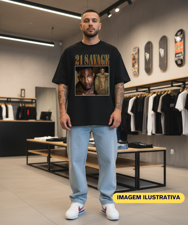 Camiseta 21 SAVAGE