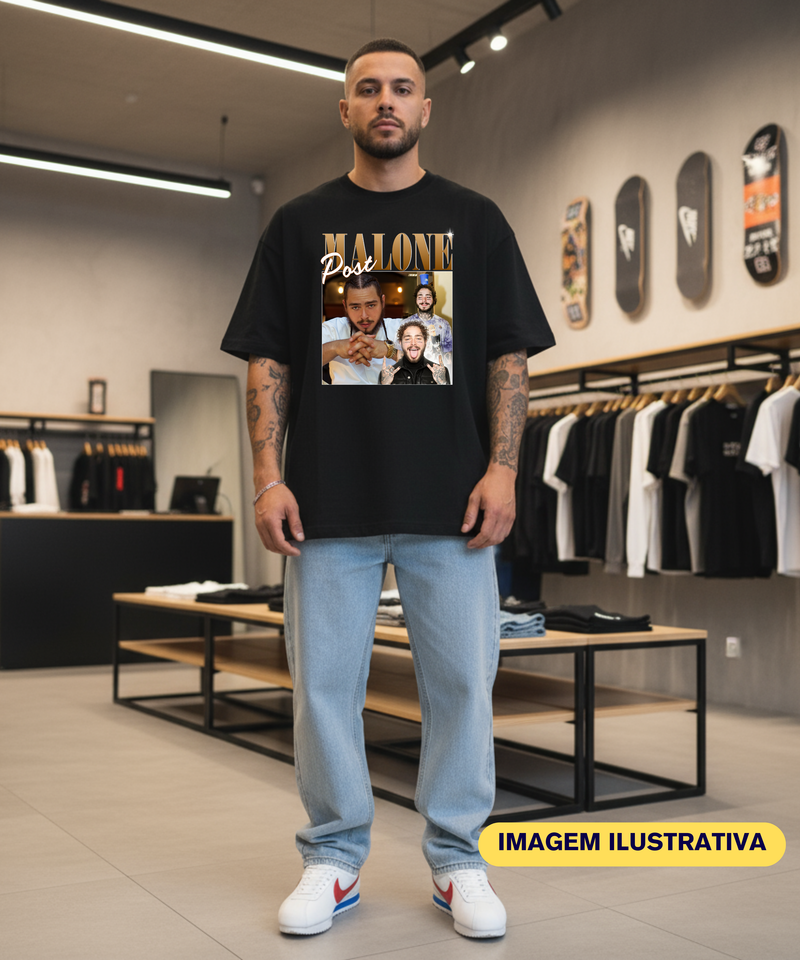 Camiseta POST MALONE