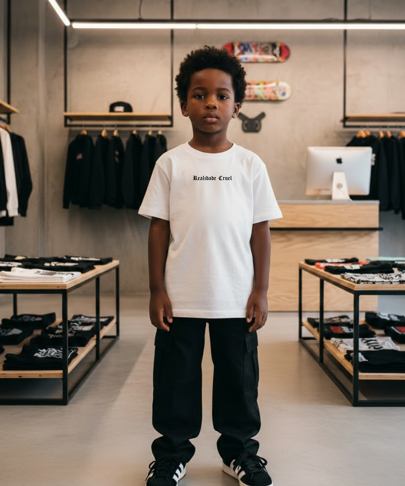 Camiseta Infantil Realidade Cruel