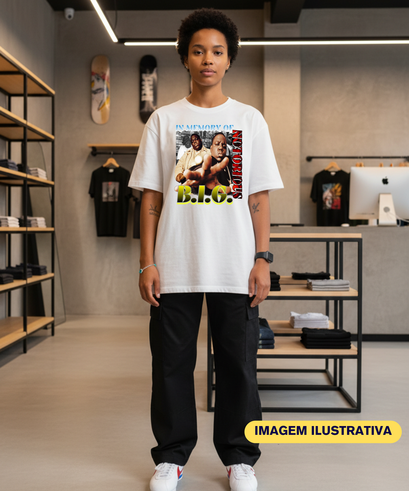 Camiseta NOTORIOUS B.I.G